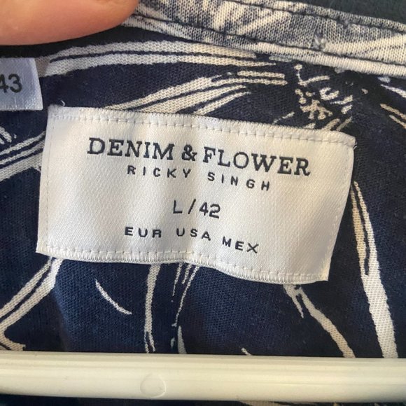 Denim and Flower T - Picture 2 of 3